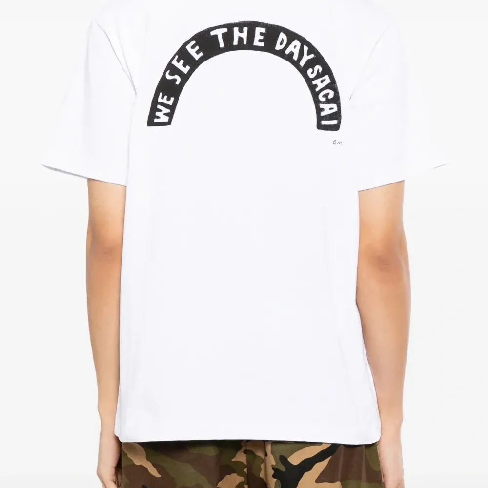 Хлопковая футболка с графическим принтом