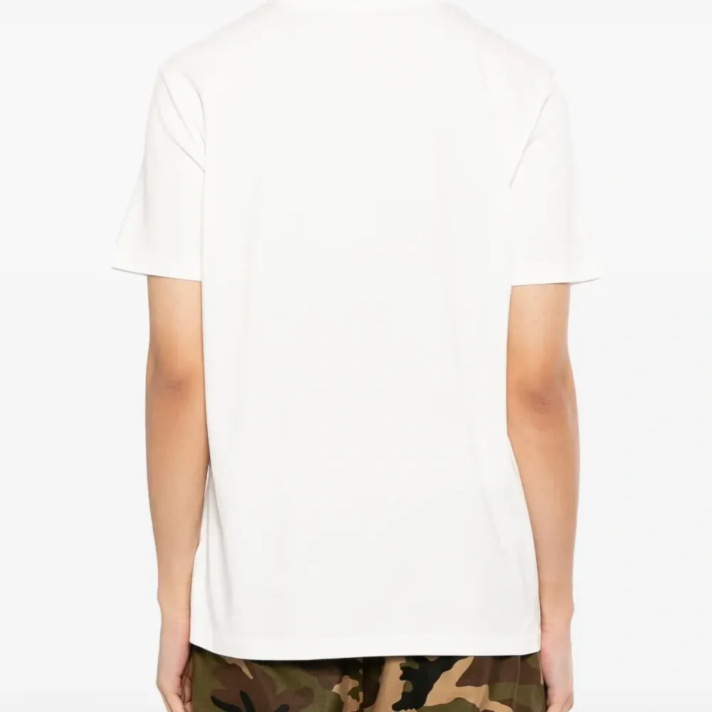 Хлопковая футболка с графическим принтом