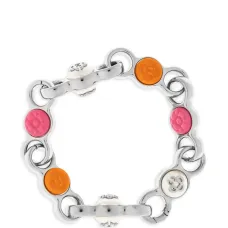 Браслет-цепочка с цветочным акцентом