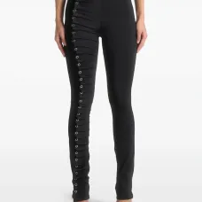 Леггинсы с люверсами