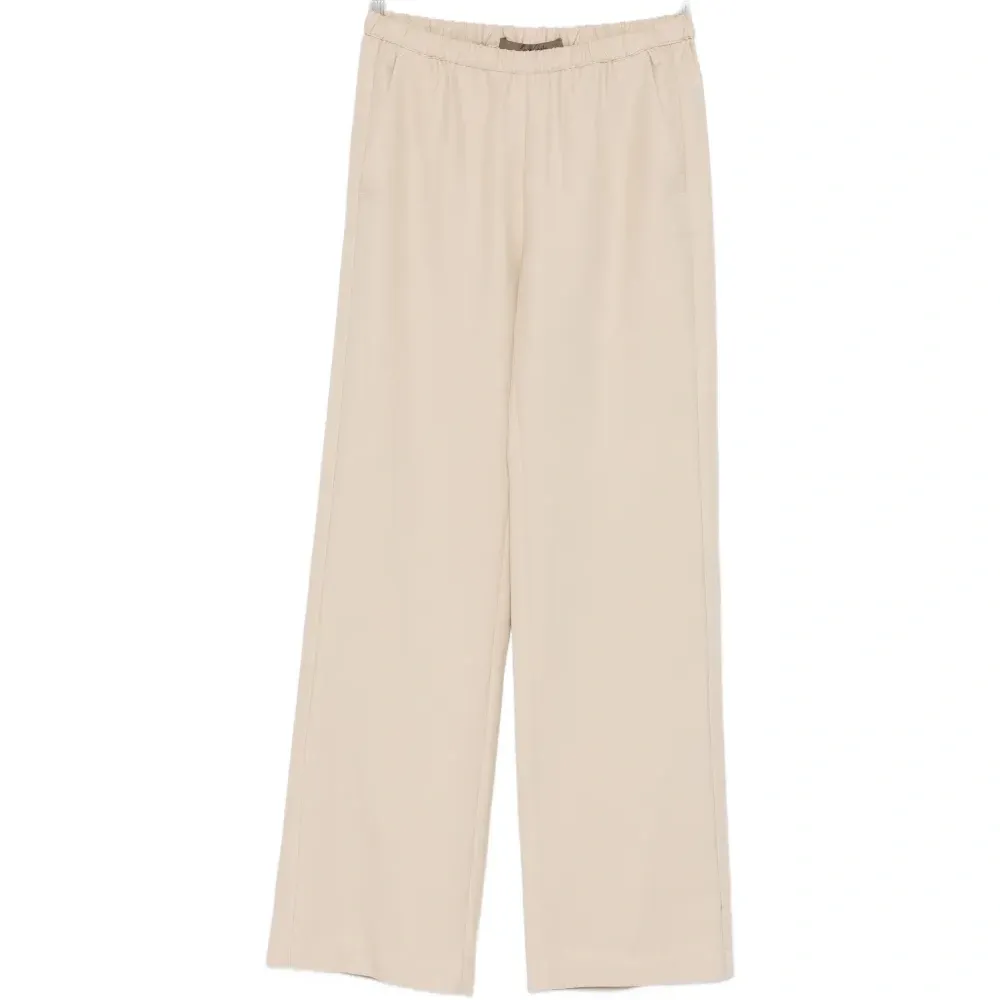 Брюки из саржи на резинке Брюки из саржи на резинке