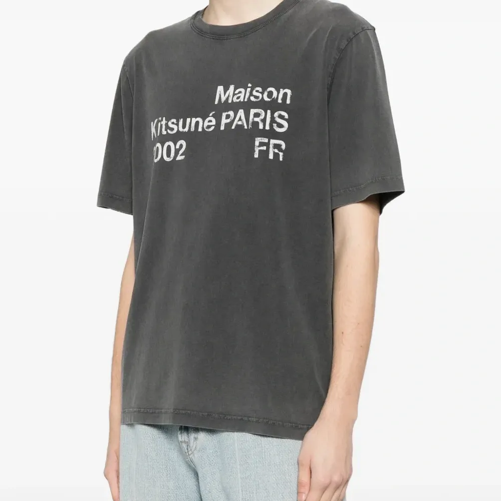 футболка с эффектом выцветания 2002