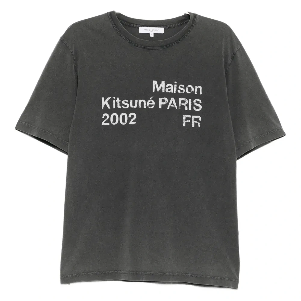 футболка с эффектом выцветания 2002