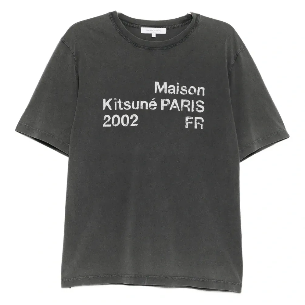 футболка с эффектом выцветания 2002