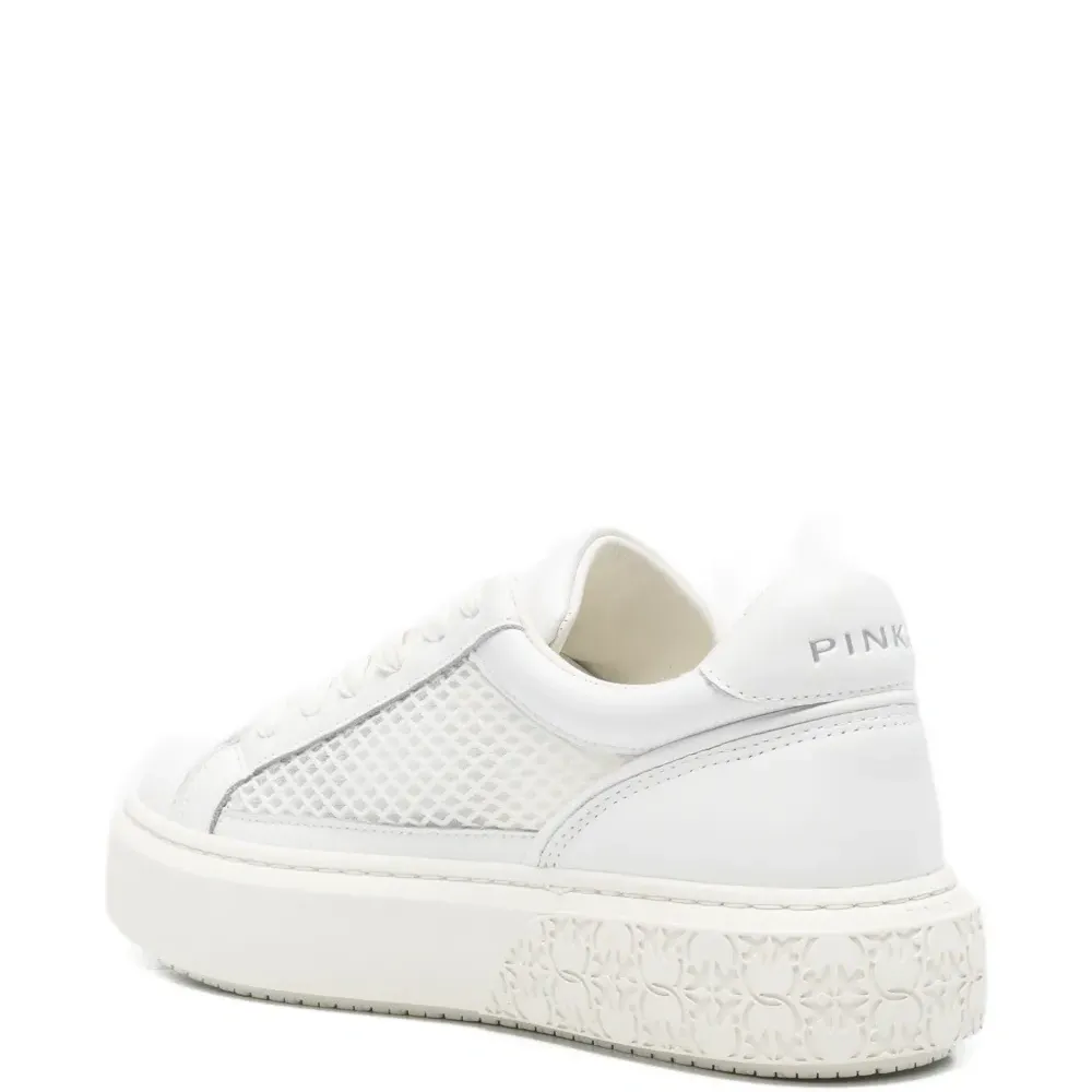 Кроссовки на платформе с аппликацией Yoko