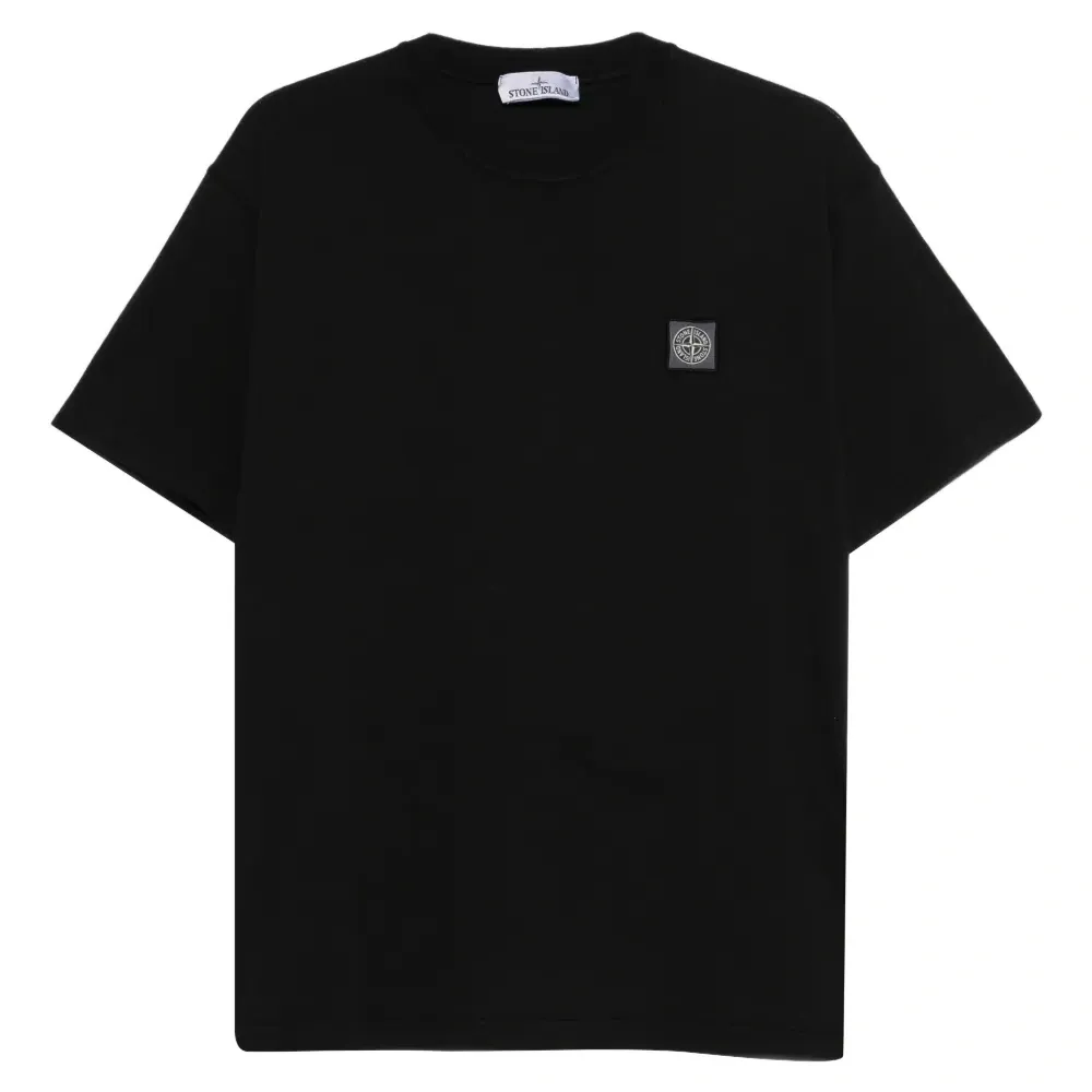 Футболка с нашивкой-логотипом