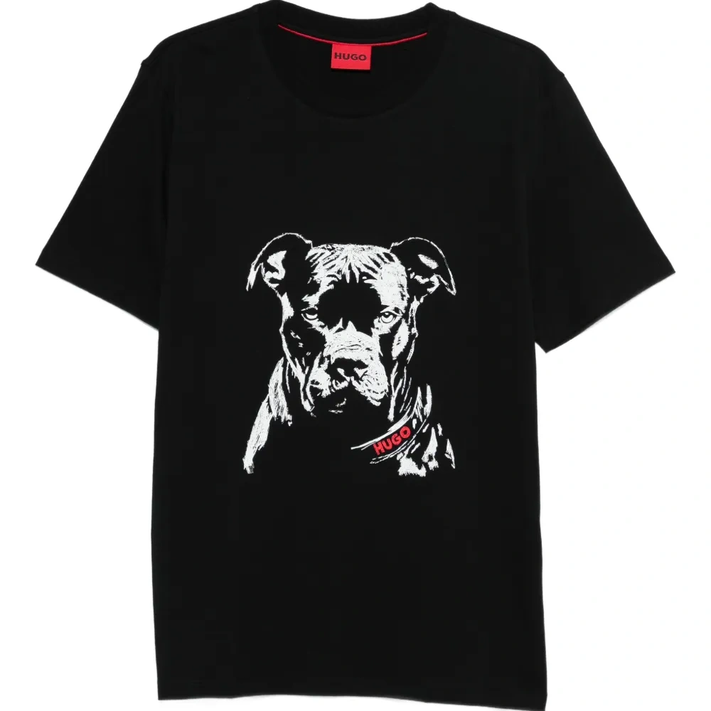 Футболка с изображением собаки