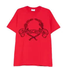 Футболка с логотипом в виде лаврового венка