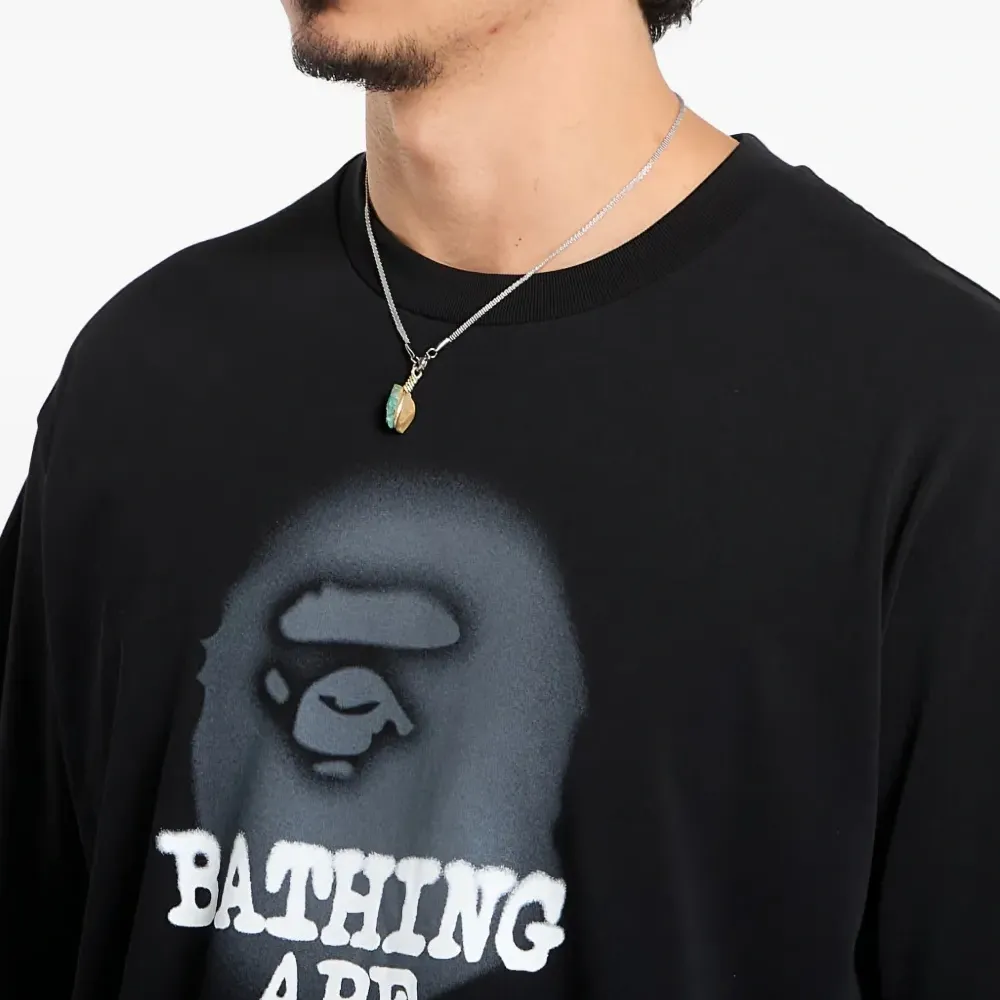 Футболка свободного кроя с принтом-логотипом