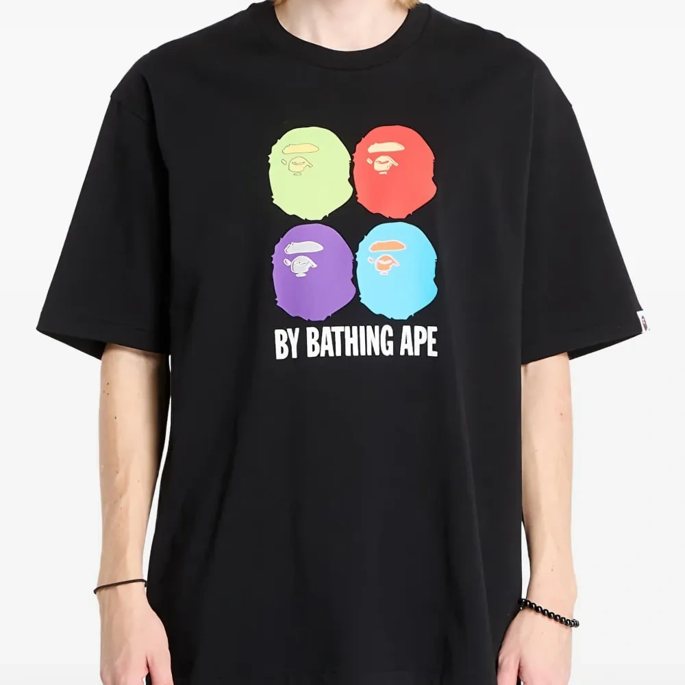 Футболка свободного кроя с принтом