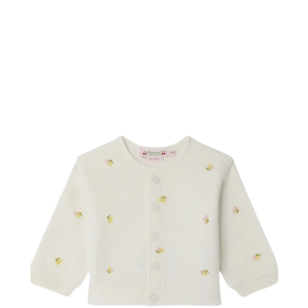 Кардиган с вышивкой вишнями Eris