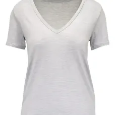Футболка с V-образным вырезом
