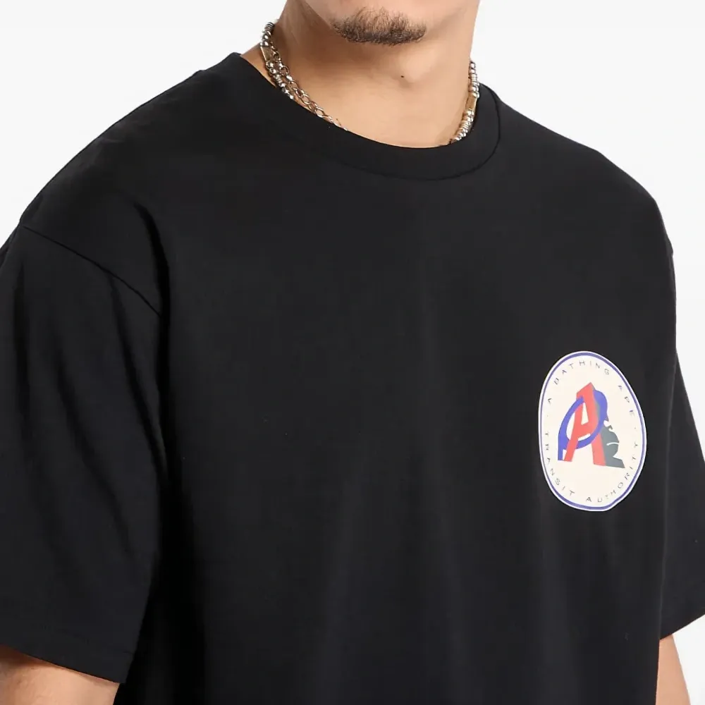 Футболка с принтом логотипа