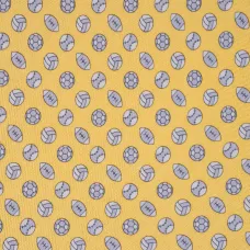 Галстук с принтом в виде мячей Галстук с принтом в виде мячей