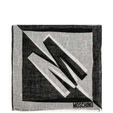 Шарф с принтом логотипа