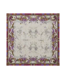 Шарф с цветочным узором