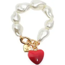 Браслет с подвеской в форме сердца