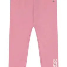 Легинсы с вышитым логотипом