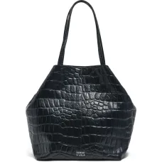 Большая сумка-тоут с тиснением под крокодила Большая сумка-тоут с тиснением под крокодила