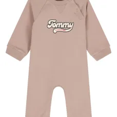 Бежевый боди для малышей с логотипом