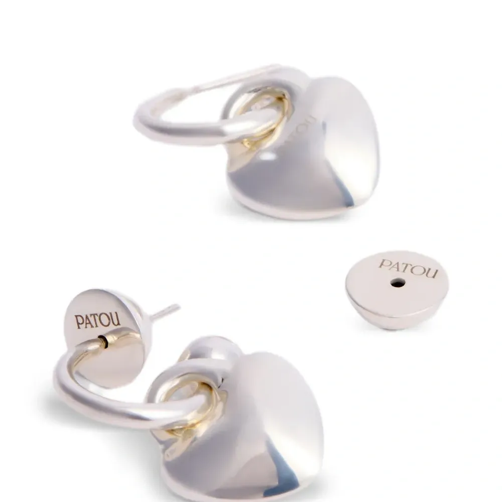 Серьги-кольца Heart