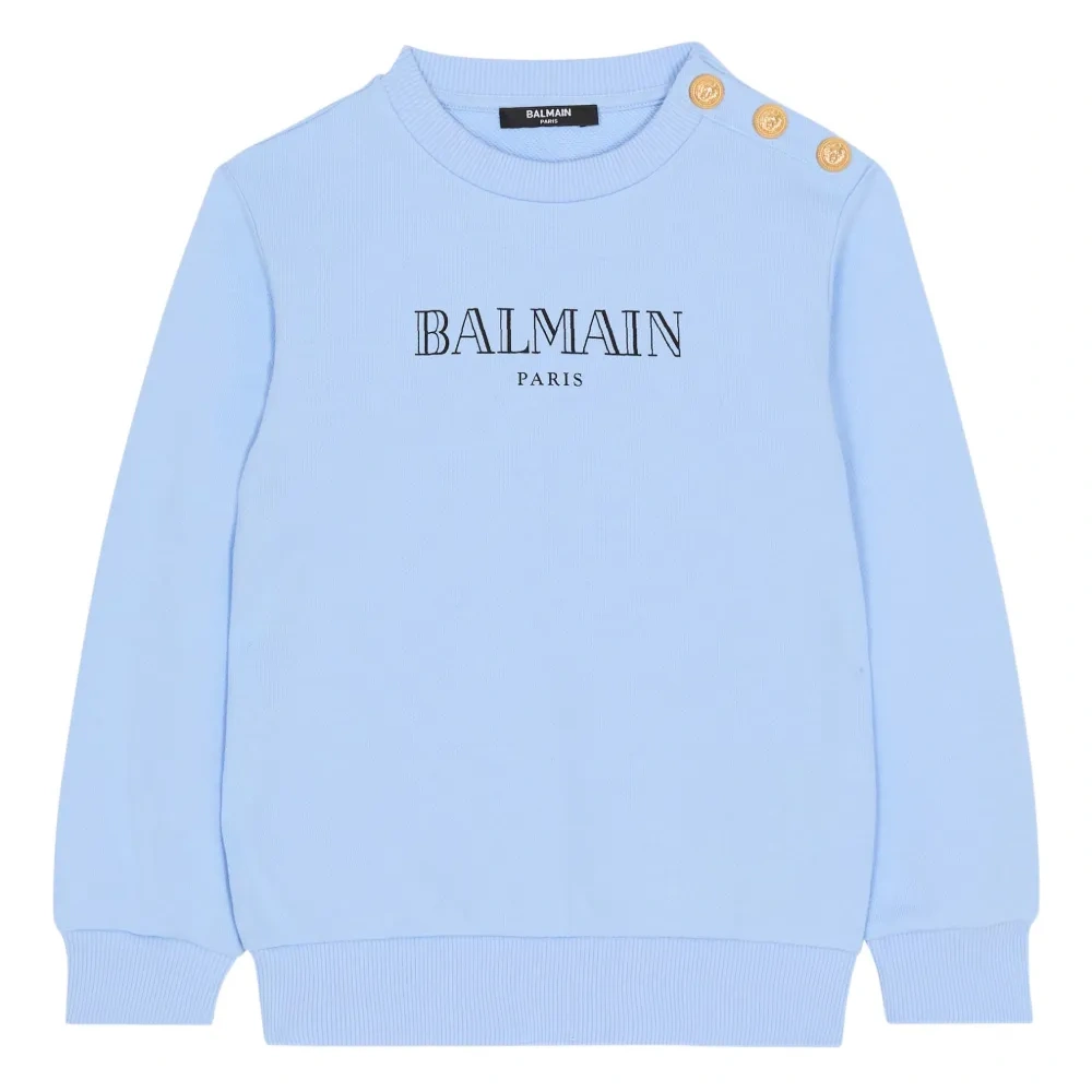 Свитшот с принтом на пуговицах