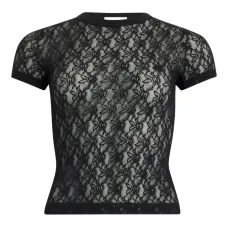 Кружевная футболка