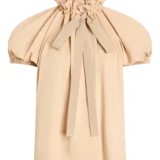 Топ с оборками и завязками