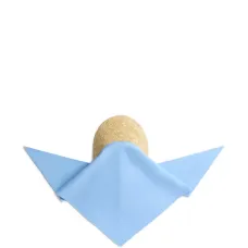 Кепка с шарфом из разных материалов