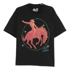 Футболка с принтом лошади