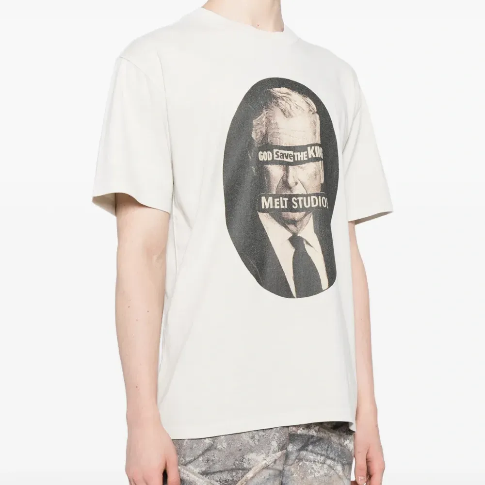 Футболка с принтом-слоганом