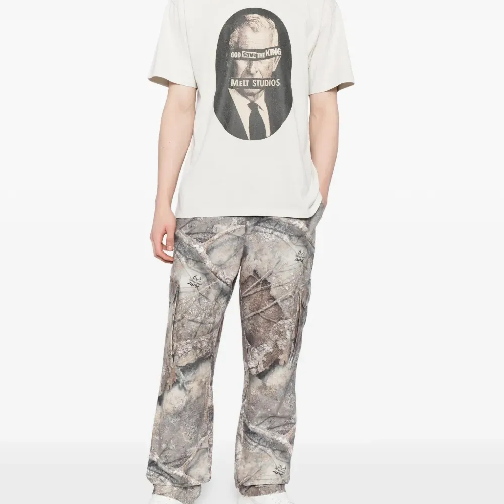 Футболка с принтом-слоганом