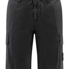 Карго-шорты с нашивкой-логотипом