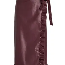 Юбка с оборками и завязками