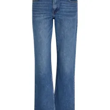 Джинсы прямого кроя с петлями для ремня Elton