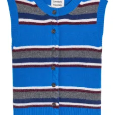 Полосатый жилет Sofie на пуговицах