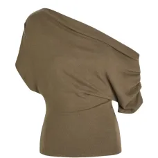 Вязаный топ Iris с открытыми плечами Вязаный топ Iris с открытыми плечами