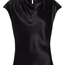 Топ с драпировкой