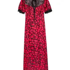 Кружевное платье миди Lyla с принтом Кружевное платье миди Lyla с принтом