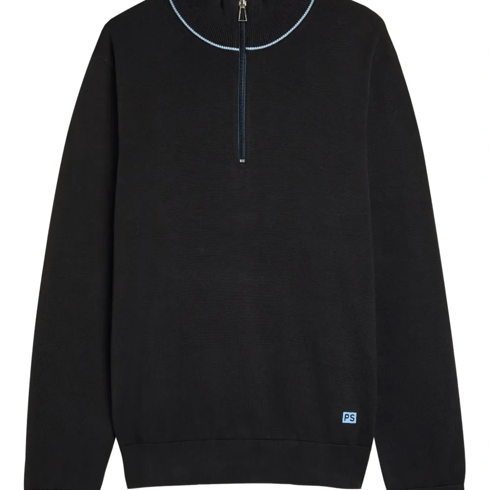 Свитер с воротником на молнии