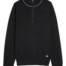 Свитер с воротником на молнии