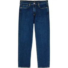 Джинсы из денима с эффектом выварки