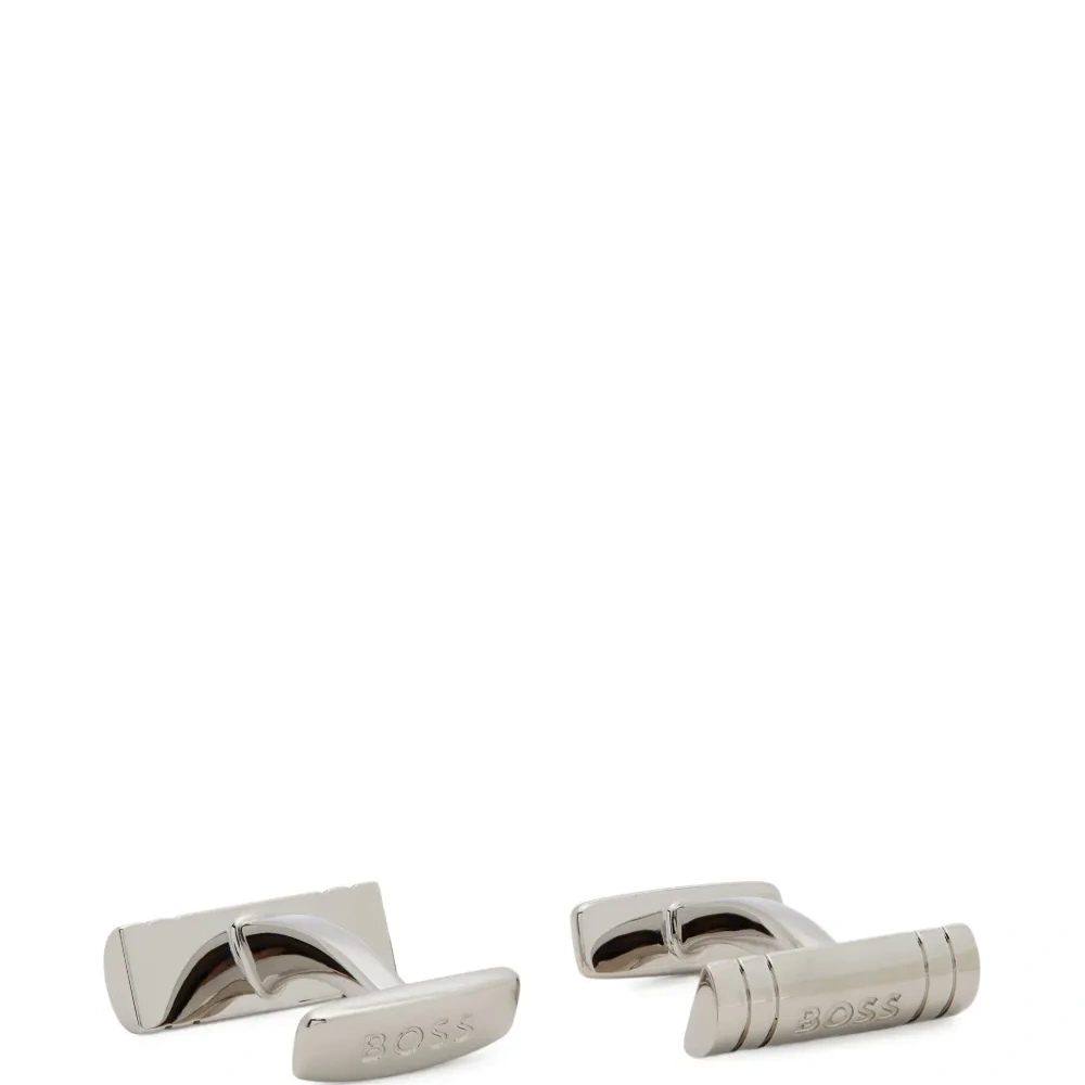 Запонки с гравировкой логотипа