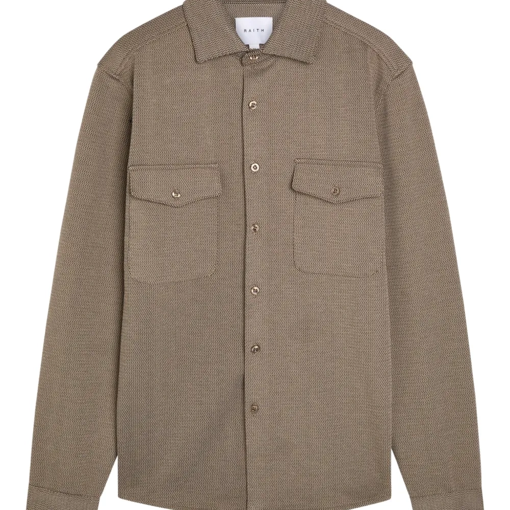 Жаккардовая рубашка Joseph с узором зигзаг