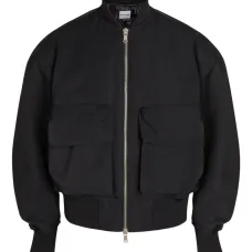 Бомбёр на молнии с карманами