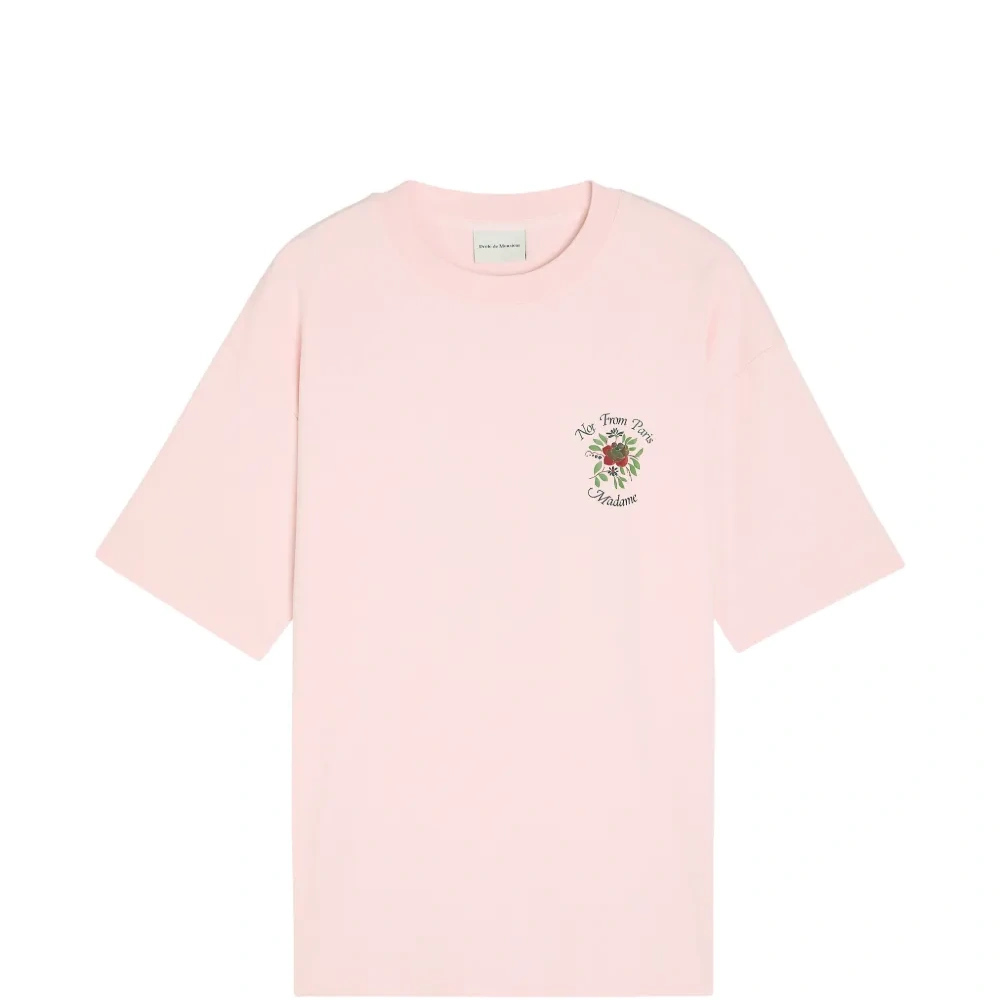 Футболка с принтом "Роза" и слоганом