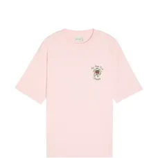 Футболка с принтом "Роза" и слоганом