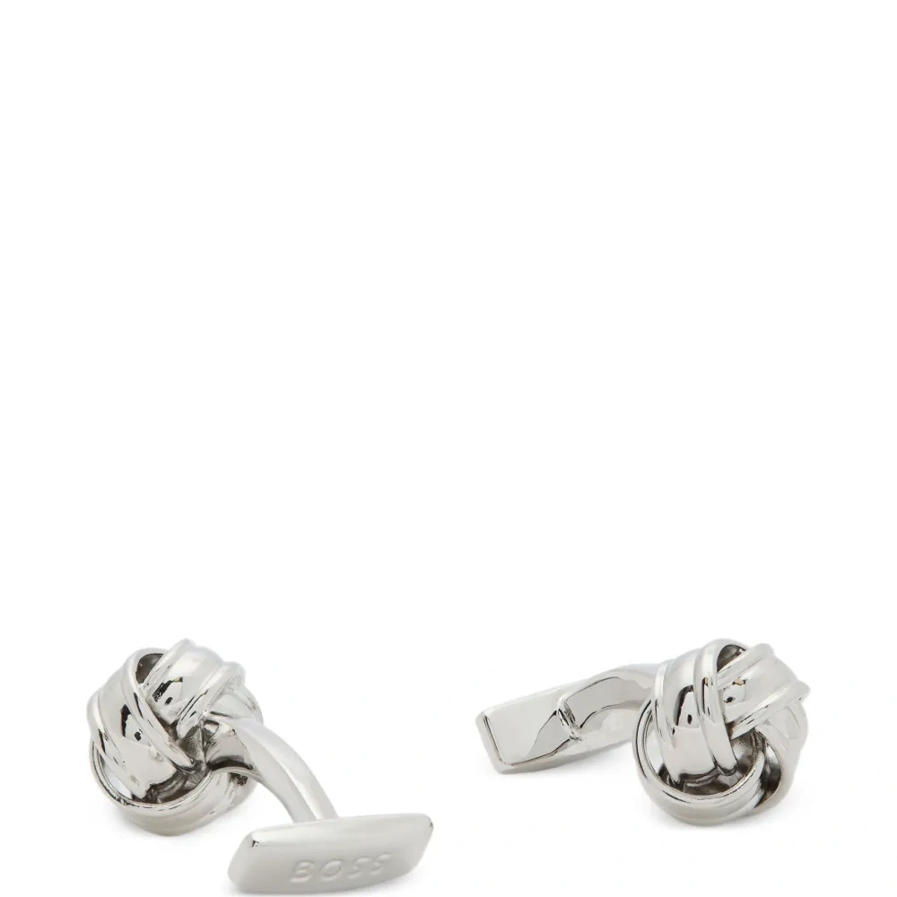 Запонки с узлом