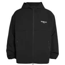 Куртка с капюшоном на молнии с логотипом Куртка с капюшоном на молнии с логотипом