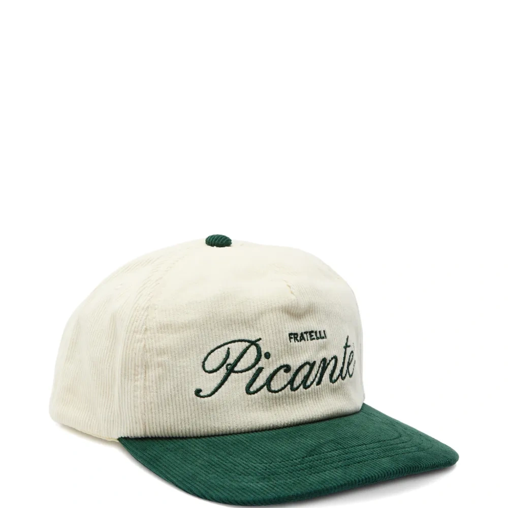 Вельветовая вышитая кепка